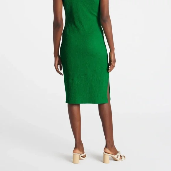 One shoulder fitted dress - Picture 4 of 5